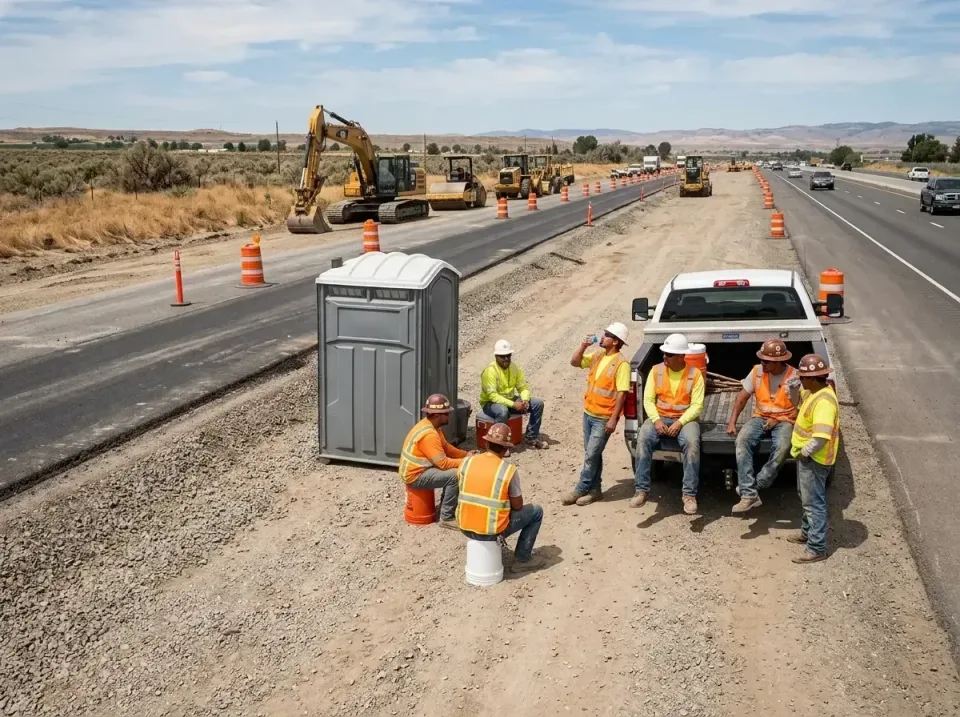 highway-road-construction-crew-007 — frequently asked questions, Porta Potty and Restroom Rentals in Earlimart, CA